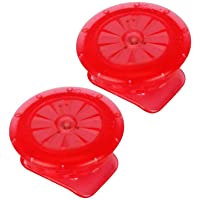 LQKYWNA 2 luces LED luminosas de advertencia con clip para zapatos- para exteriores- ligeras- de seguridad nocturna…